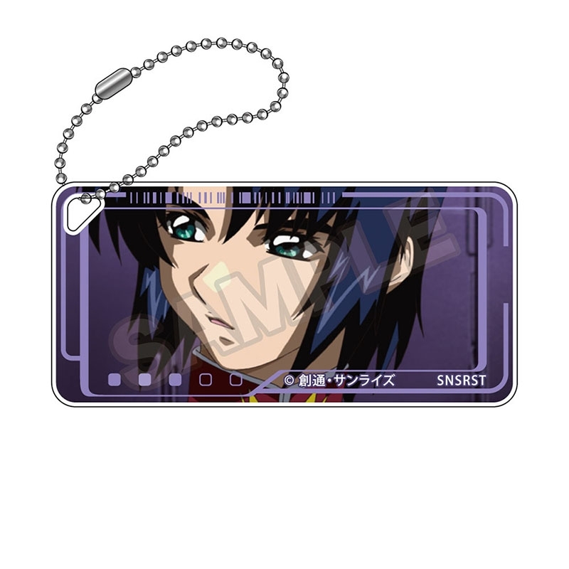 【グッズ-キーホルダー】機動戦士ガンダムSEED DESTINY 場面写 ドミテリアキーチェーンJr. アスラン・ザラ【再販】