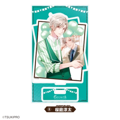 【グッズ-スタンドポップ】ツキノ芸能プロダクション 【ALIVE&SQシリーズ】アクリルスタンド<Growth/桜庭涼太>【「カラオケの鉄人」コラボ】【再販】