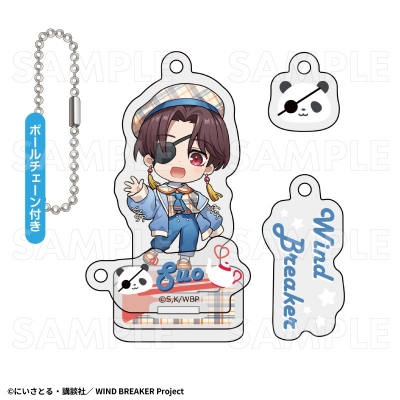 【グッズ-キーホルダー】TVアニメ「WIND BREAKER」【チェックセーラー】 アクリルスタンドキーホルダー【蘇枋 隼飛】【再販】