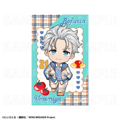 【グッズ-ブロマイド】TVアニメ「WIND BREAKER」【チェックセーラー】 トレーディングミニブロマイド【再販】
