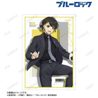 【グッズ-ポスター】TVアニメ『ブルーロック』 描き下ろし 蜂楽 廻 スーツモデルver. A3マット加工ポスター【再販】