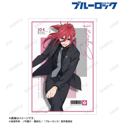 【グッズ-ポスター】TVアニメ『ブルーロック』 描き下ろし 千切 豹馬 スーツモデルver. A3マット加工ポスター【再販】