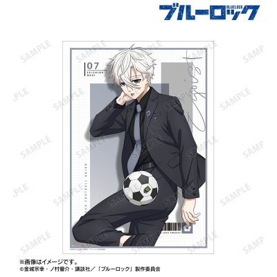 【グッズ-ポスター】TVアニメ『ブルーロック』 描き下ろし 凪 誠士郎 スーツモデルver. A3マット加工ポスター【再販】