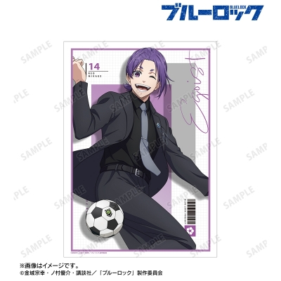 【グッズ-ポスター】TVアニメ『ブルーロック』 描き下ろし 御影 玲王 スーツモデルver. A3マット加工ポスター【再販】