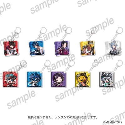 【グッズ-キーホルダー】メメントリ【青終高校遊戯部】 アクリルキーホルダー 【まねきねこコラボ】