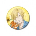 【グッズ-バッチ】BANANA FISH 描き下ろしイラスト アッシュ・リンクス バースデーver. 缶バッジ【再販】の画像