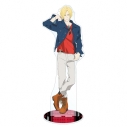 【グッズ-スタンドポップ】BANANA FISH 描き下ろしイラスト アッシュ・リンクス デニムver. 1/7スケール BIGアクリルスタンド【再販】の画像