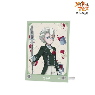 【グッズ-置きもの】メイドインアビス 烈日の黄金郷 描き下ろし ベラフ 不思議の国のアリスver. A6アクリルパネル【再販】