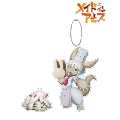 【グッズ-キーホルダー】メイドインアビス 兎座ナナチ アクリルキーホルダー【再販】