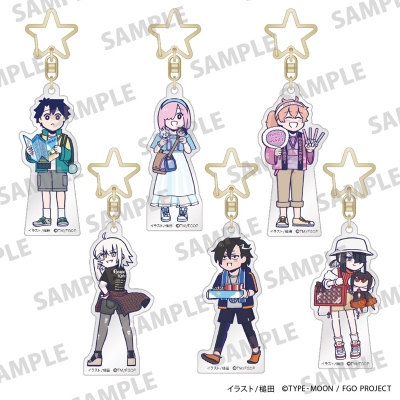 【グッズ-キーホルダー】Fate/Grand Order 藤丸立香はわからないトレーディングアクリルキーホルダー【再販】