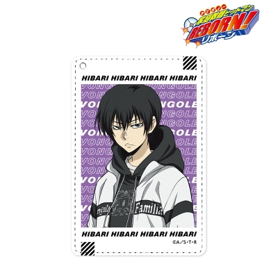 【グッズ-パスケース】TVアニメ『家庭教師ヒットマンREBORN!』 描き下ろしイラスト 雲雀恭弥 ストリートver. 1ポケットパスケース【再販】