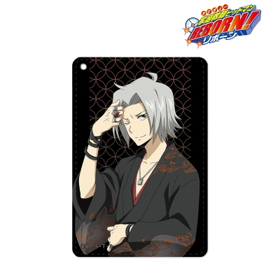 【グッズ-パスケース】TVアニメ『家庭教師ヒットマンREBORN!』 描き下ろしイラスト 獄寺隼人 和服Ver. 1ポケットパスケース【再販】