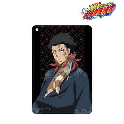 【グッズ-パスケース】TVアニメ『家庭教師ヒットマンREBORN!』 描き下ろしイラスト XANXUS 和服Ver. 1ポケットパスケース【再販】