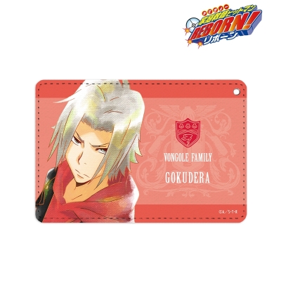 【グッズ-パスケース】TVアニメ『家庭教師ヒットマンREBORN!』 獄寺 隼人 Ani-Art aqua label 1ポケットパスケース【再販】