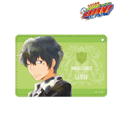 【グッズ-パスケース】TVアニメ『家庭教師ヒットマンREBORN!』 ランボ Ani-Art aqua label 1ポケットパスケース【再販】