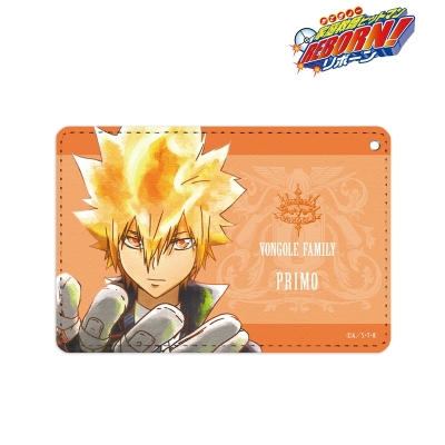 【グッズ-パスケース】TVアニメ『家庭教師ヒットマンREBORN!』 プリーモ Ani-Art aqua label 1ポケットパスケース【再販】