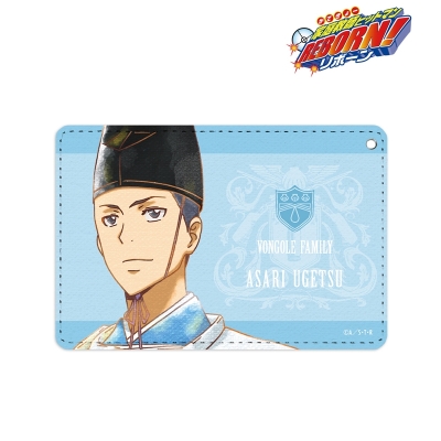 【グッズ-パスケース】TVアニメ『家庭教師ヒットマンREBORN!』 朝利 雨月 Ani-Art aqua label 1ポケットパスケース【再販】