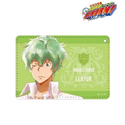 【グッズ-パスケース】TVアニメ『家庭教師ヒットマンREBORN!』 ランポウ Ani-Art aqua label 1ポケットパスケース【再販】