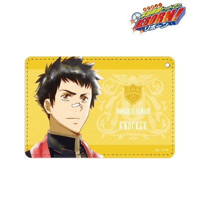 【グッズ-パスケース】TVアニメ『家庭教師ヒットマンREBORN!』 ナックル Ani-Art aqua label 1ポケットパスケース【再販】