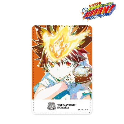 【グッズ-パスケース】TVアニメ『家庭教師ヒットマンREBORN!』 沢田綱吉 Ani-Art 1ポケットパスケース【再販】