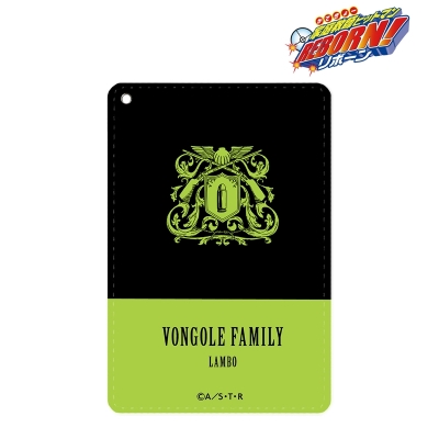 【グッズ-パスケース】TVアニメ『家庭教師ヒットマンREBORN!』 ランボ 1ポケットパスケース【再販】