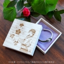 【グッズ-腕輪】薬屋のひとりごと 京くみひもブレスレット(桐箱入り) 猫猫【再販】の画像