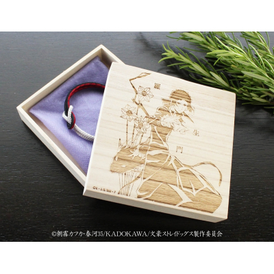 【グッズ-腕輪】文豪ストレイドッグス 京組紐ブレスレット 芥川龍之介【再販】