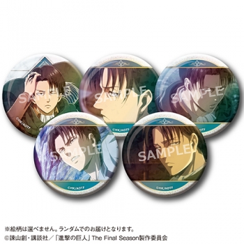 グッズ-バッチ】TVアニメ『進撃の巨人』 トレーディングホログラム缶 