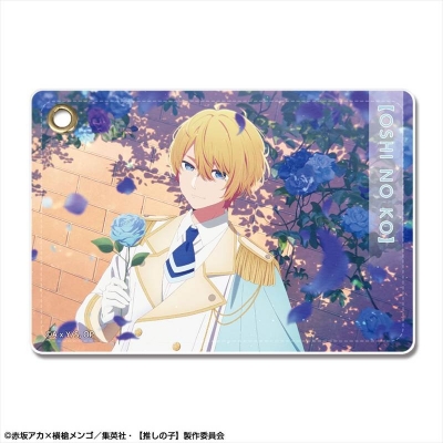 【グッズ-パスケース】TVアニメ【推しの子】 レザーパスケース Ver.4 デザイン02(アクア)【再販】