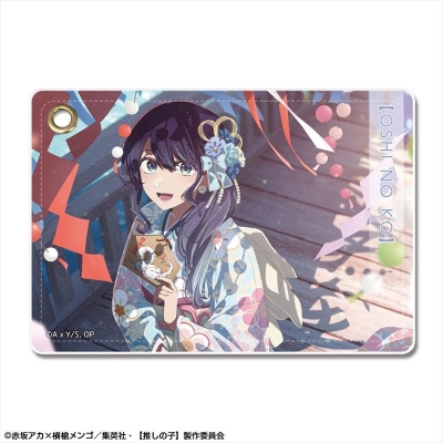 【グッズ-パスケース】TVアニメ【推しの子】 レザーパスケース Ver.4 デザイン05(黒川あかね)【再販】