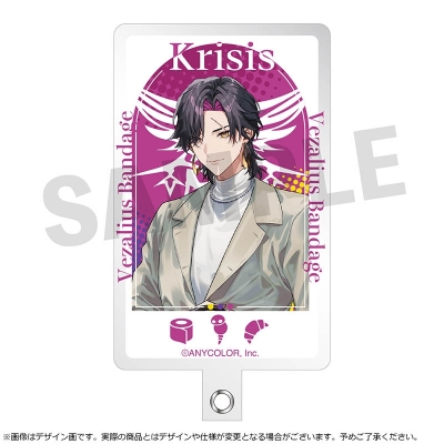 【グッズ-携帯グッズ】NIJISANJI EN Krisis ヴェザリウス バンデージ モデル スマホストラップ&フォンタブ