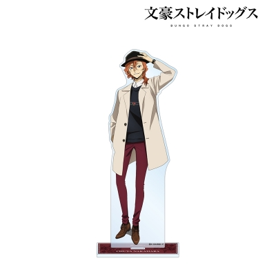 【グッズ-スタンドポップ】文豪ストレイドッグス 描き下ろしイラスト 中原中也 冬の休日ver. 特大アクリルスタンド【再販】