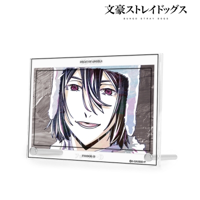 【グッズ-置きもの】文豪ストレイドッグス フョードル・D Ani-Art 第3弾 ダブルアクリルパネル【再販】