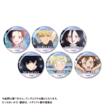 グッズ-バッチ】TVアニメ「メダリスト」 トレーディング缶バッジ<全6種 
