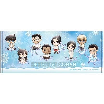 【グッズ-タオル】名探偵コナン フェイスタオル ミニキャラ スノー【再販】