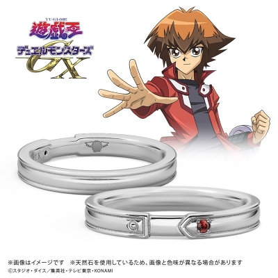 【グッズ-指輪】遊☆戯☆王デュエルモンスターズGX モチーフリング 遊城十代 シルバー 8号