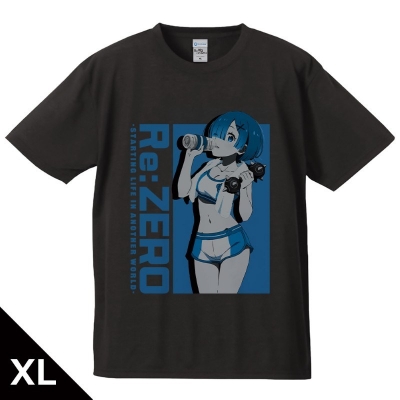 【グッズ-Tシャツ】Re:ゼロから始める異世界生活 Tシャツ レム XLサイズ【再販】