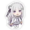 【グッズ-ステッカー】Re:ゼロから始める異世界生活 ダイカットステッカー エミリア デフォルメver.【再販】の画像