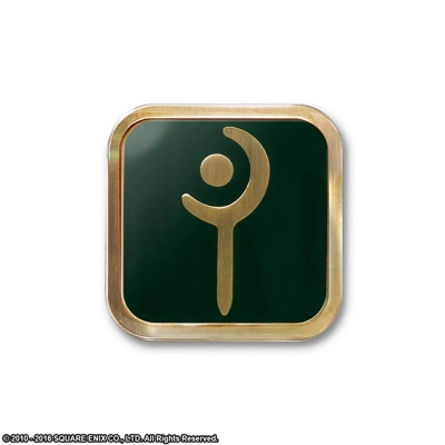 【グッズ-ピンバッチ】ファイナルファンタジーXIV ジョブピンバッチ <白魔道士>【再販】