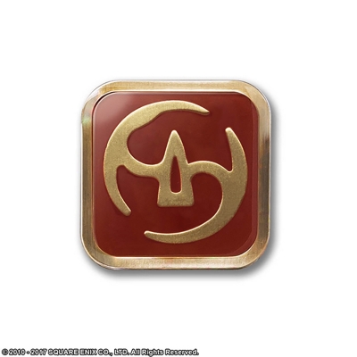 【グッズ-ピンバッチ】ファイナルファンタジーXIV ジョブピンバッチ <侍>【再販】