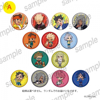 グッズ-バッチ】イナズマイレブン 英雄たちのヴィクトリーロード 缶 