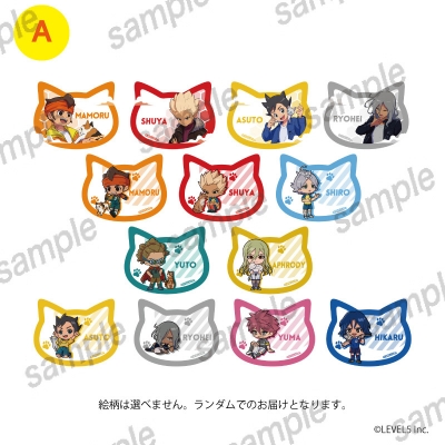 【グッズ-カード】イナズマイレブン 英雄たちのヴィクトリーロード 猫型クリアカードA 【まねきねこコラボ】