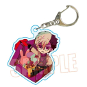 【グッズ-キーホルダー】地縛少年花子くん フラワーボックスアクリルキーホルダー 土籠(パンジー)【再販】の画像