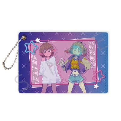 【グッズ-パスケース】アニメ『銀河特急 ミルキー☆サブウェイ』 パスケース C(チハル・マキナ)【再販】
