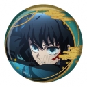 【グッズ-バッチ】鬼滅の刃 箔押し缶バッジ Vol.2 時透無一郎【再販】の画像