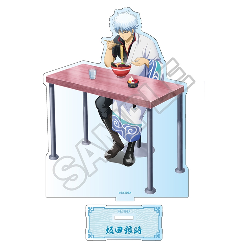 【グッズ-スタンドポップ】銀魂 「麺好きに悪い奴はいない」アクリルスタンド 坂田銀時【再販】