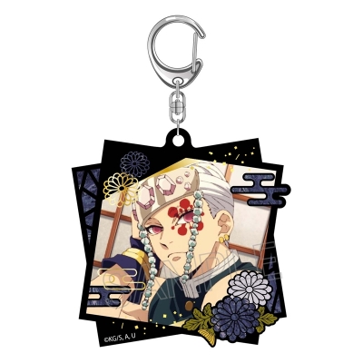 【グッズ-キーホルダー】鬼滅の刃 螺鈿風シリーズ アクリルキーホルダー vol.2 宇髄天元【再販】