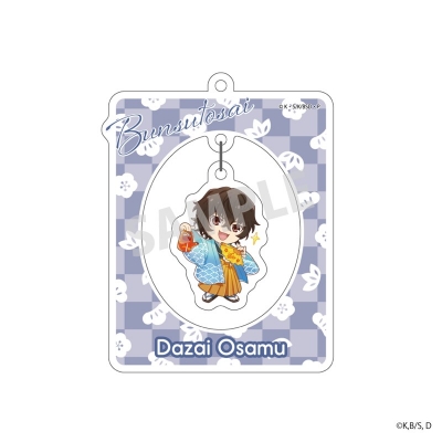 【グッズ-キーホルダー】文豪ストレイドッグス 「文スト祭 vol.7」 ゆらゆらキーホルダー 太宰治【NATSLIVEコラボ】