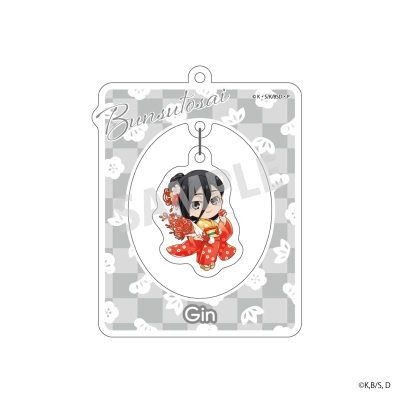 【グッズ-キーホルダー】文豪ストレイドッグス 「文スト祭 vol.7」 ゆらゆらキーホルダー 銀【NATSLIVEコラボ】