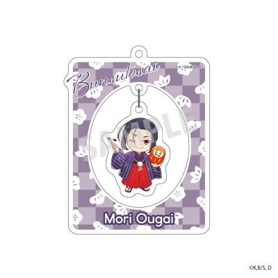 【グッズ-キーホルダー】文豪ストレイドッグス 「文スト祭 vol.7」 ゆらゆらキーホルダー 森鴎外【NATSLIVEコラボ】